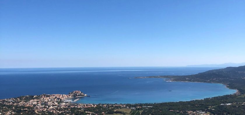 Il n’y a pas que la plage à CALVI mais il y a la randonnée aussi